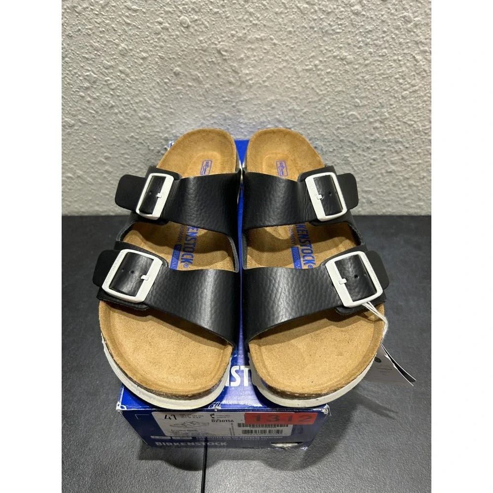 Birkenstock Arizona PROF Leather Black EU 41 US L10 M8 Unisex